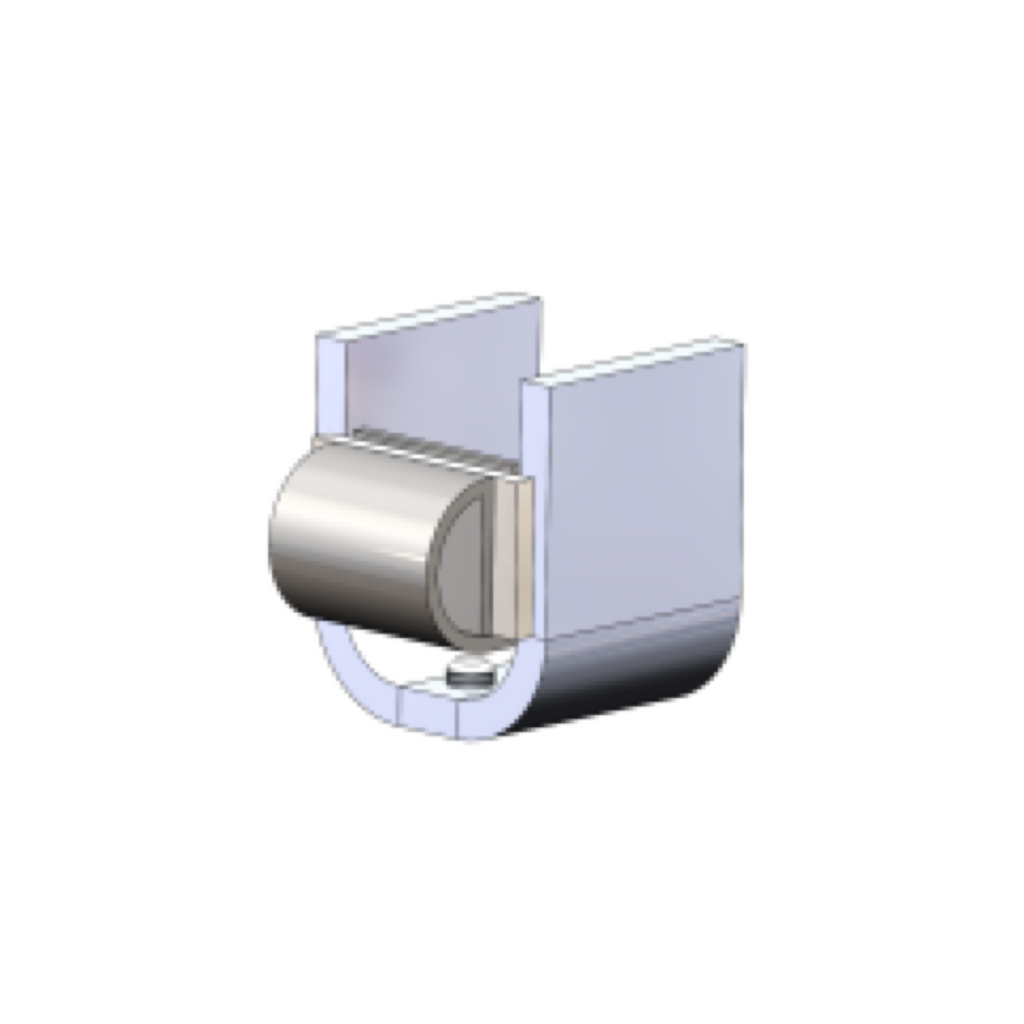Track 75mm End Stop for Luna Ceiling Lift